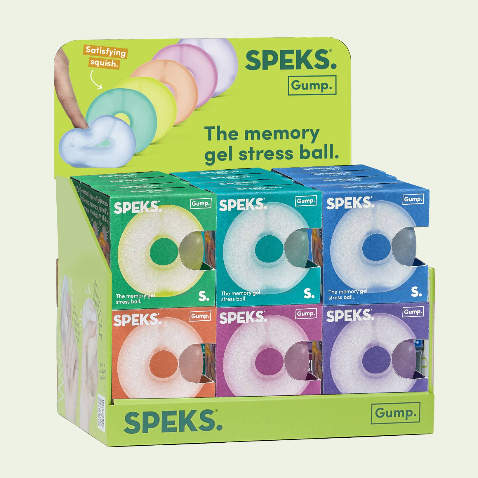 Speks Gump Memory Gel Stress Loops