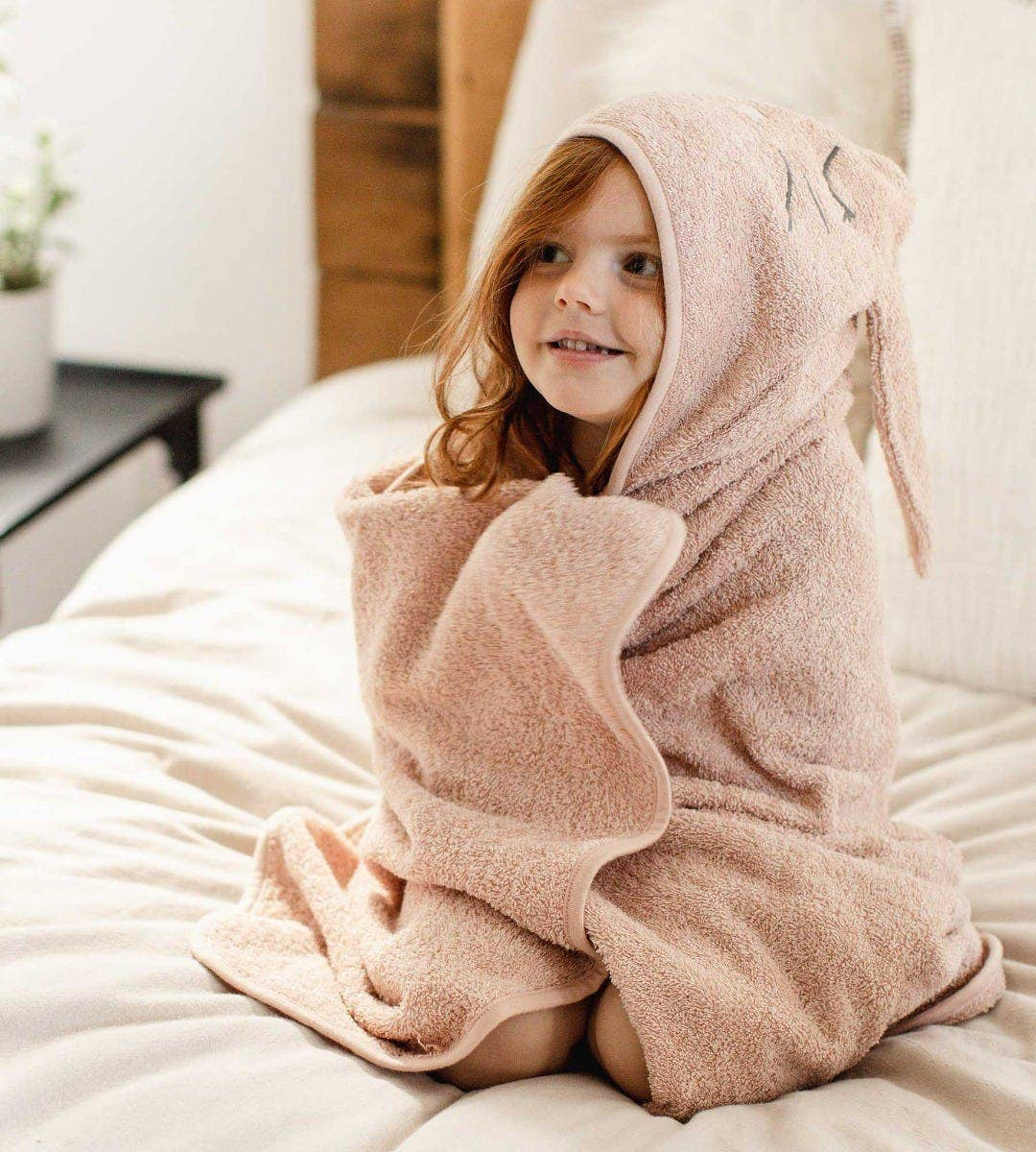 Organic Cotton Toddler Hooded Bunny Towel