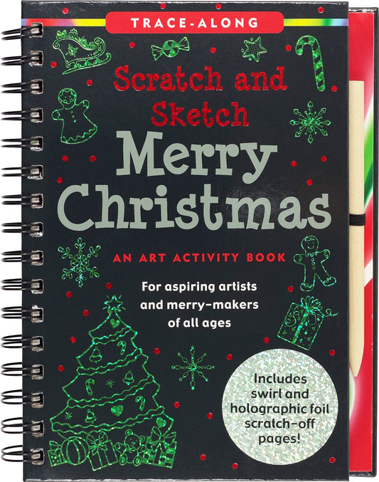 Scratch & Sketch Merry Christmas (Trace Along)