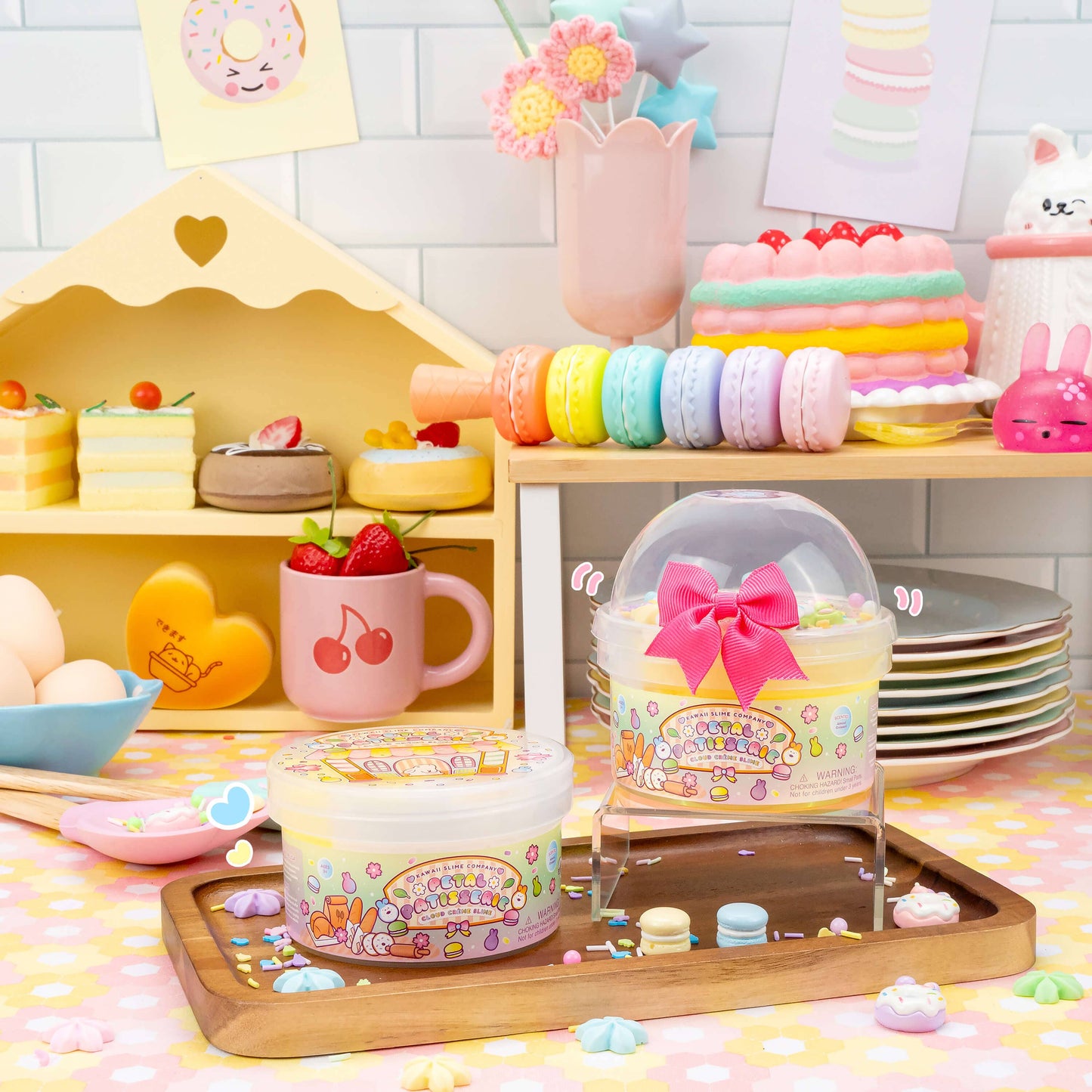 Petal Patisserie Cloud Creme Slime (4pcs/case)