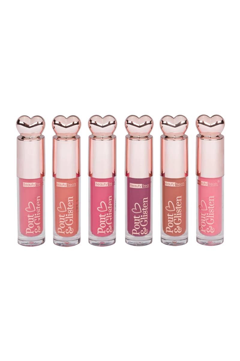 Beauty Treats 562 Pout & Glisten High Shine Lip Gloss - 24pc