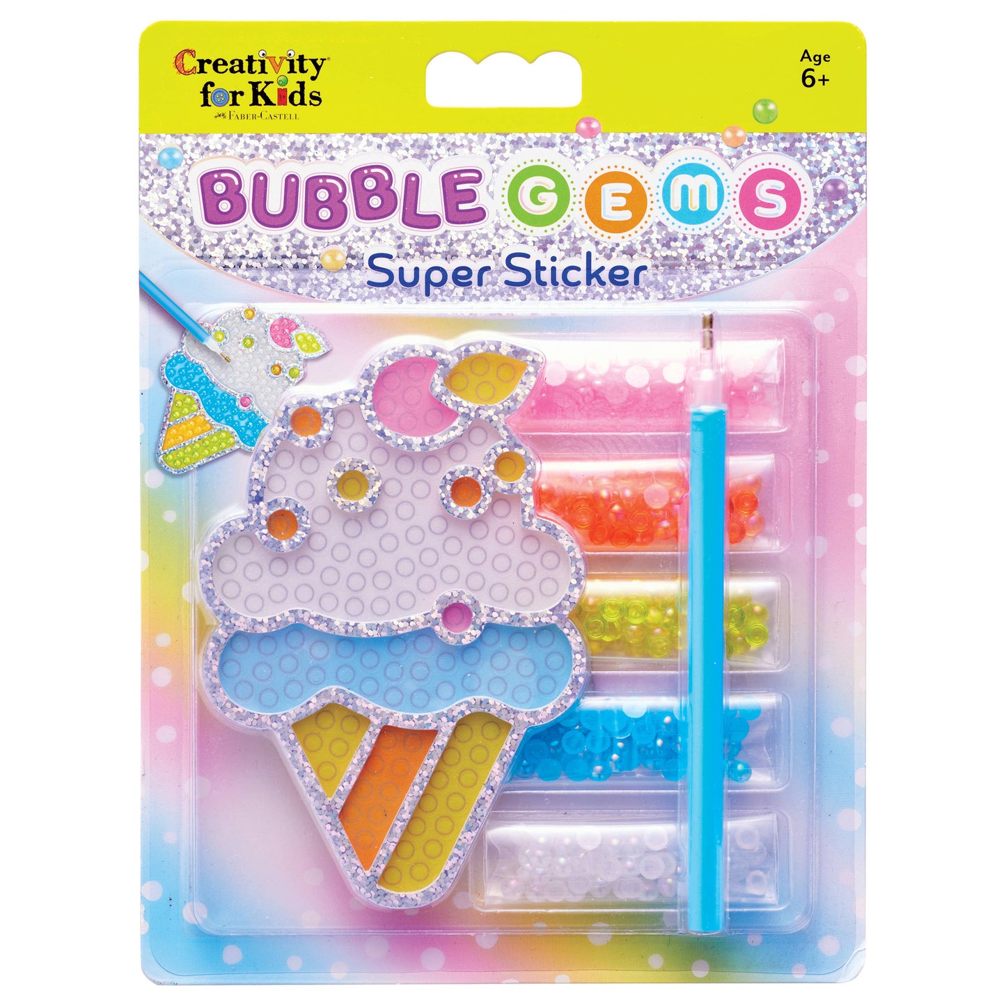 Bubble Gems Super Sticker Diamond Painting Kits for Kids