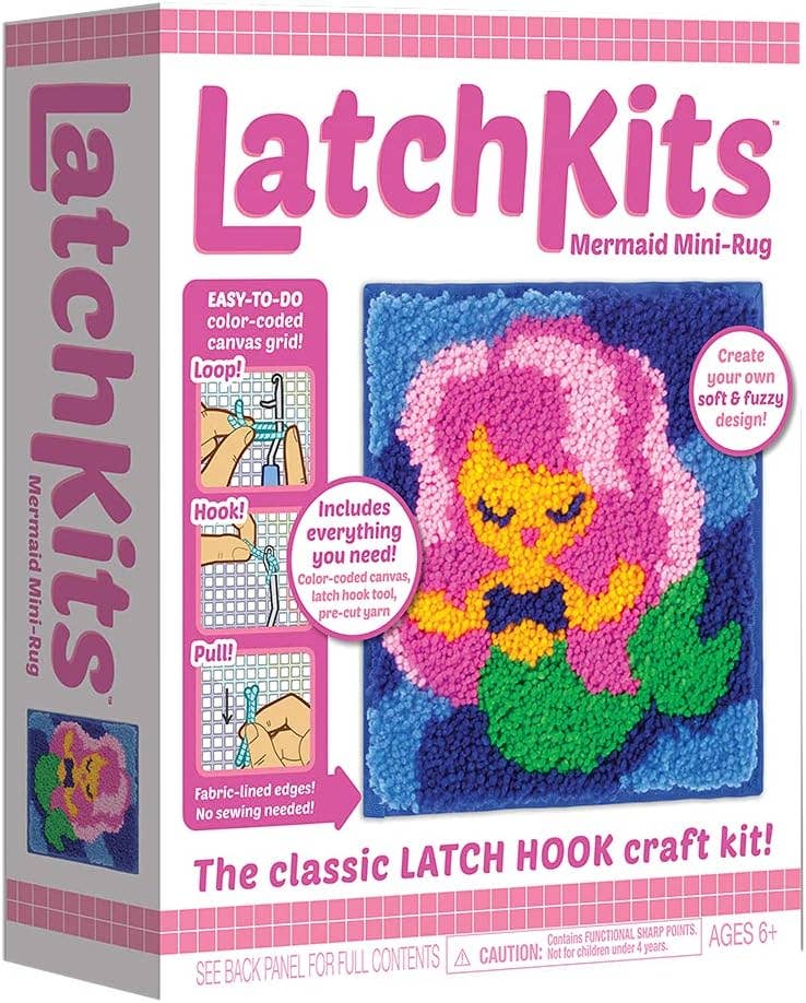 Latchkits Craft Kits - Mermaid - Kids Arts and Crafts