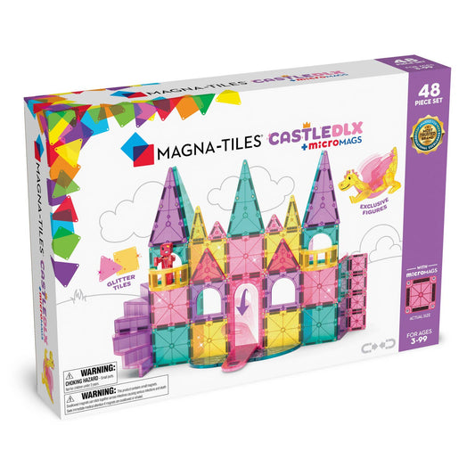 Magna-Tiles Castle DLX 48-Piece Set