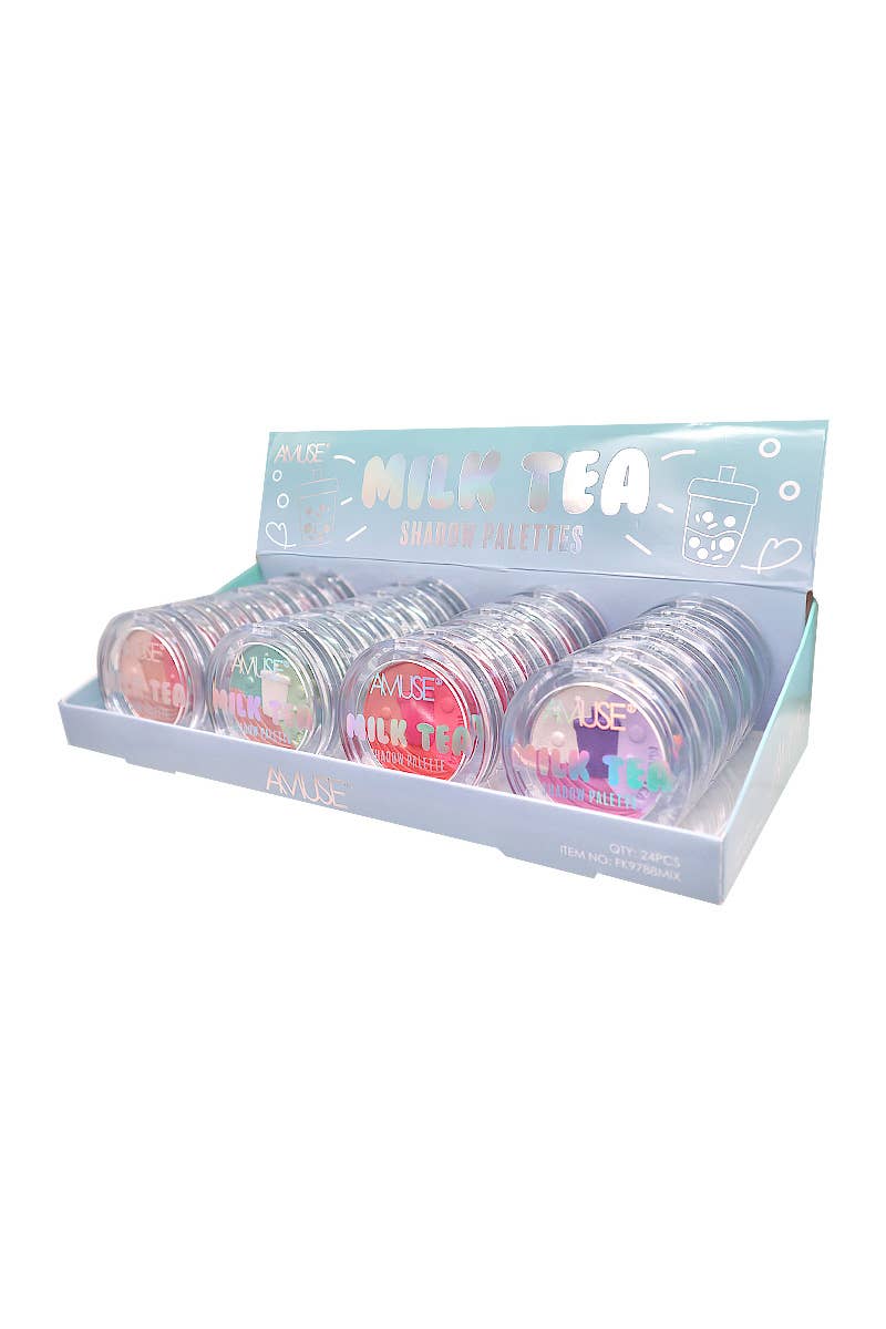 Amuse FK9788 Milk Tea Shadow Palettes - 24 pcs
