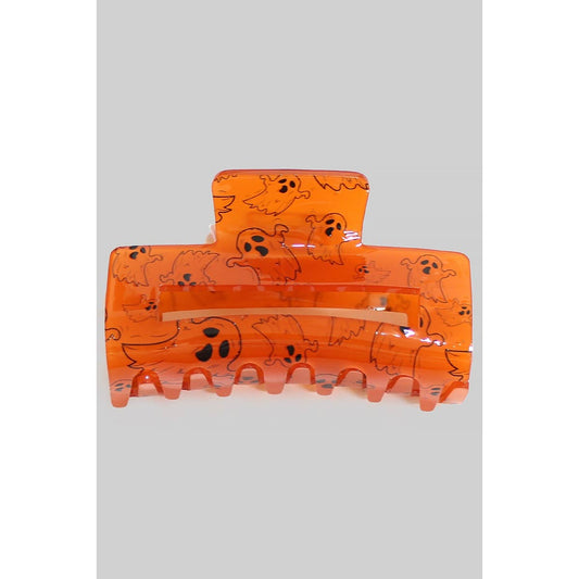ACRYLIC HALLOWEEN GHOST HAIR CLIP