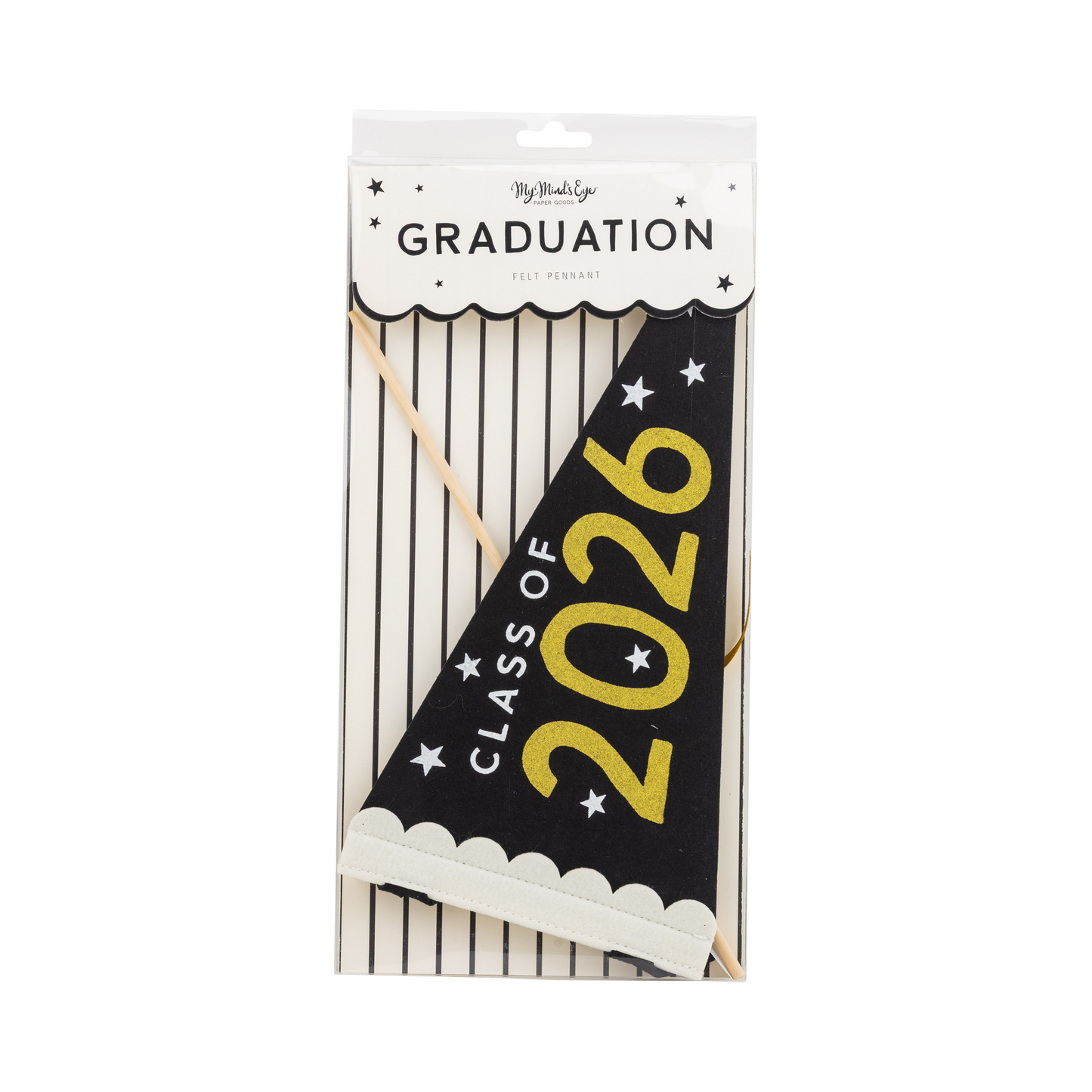PLHB458 - Class of 2026 Felt Pennant Banner