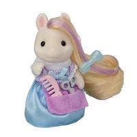 Calico Critters Pony's Hair Stylist Set, Dollhouse Playset