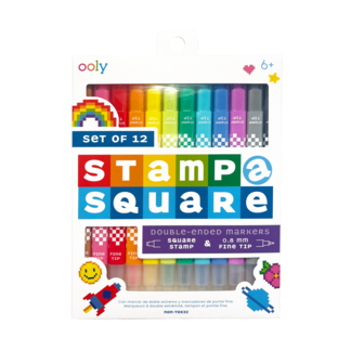Stamp-A-Square: Double-Ended Markers