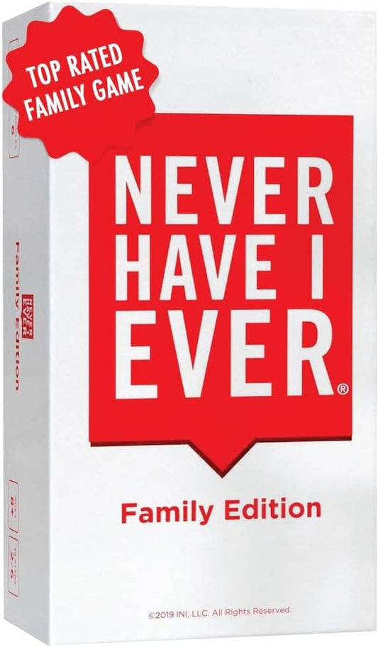 Never Have I Ever, The Family Edition Party Card Game