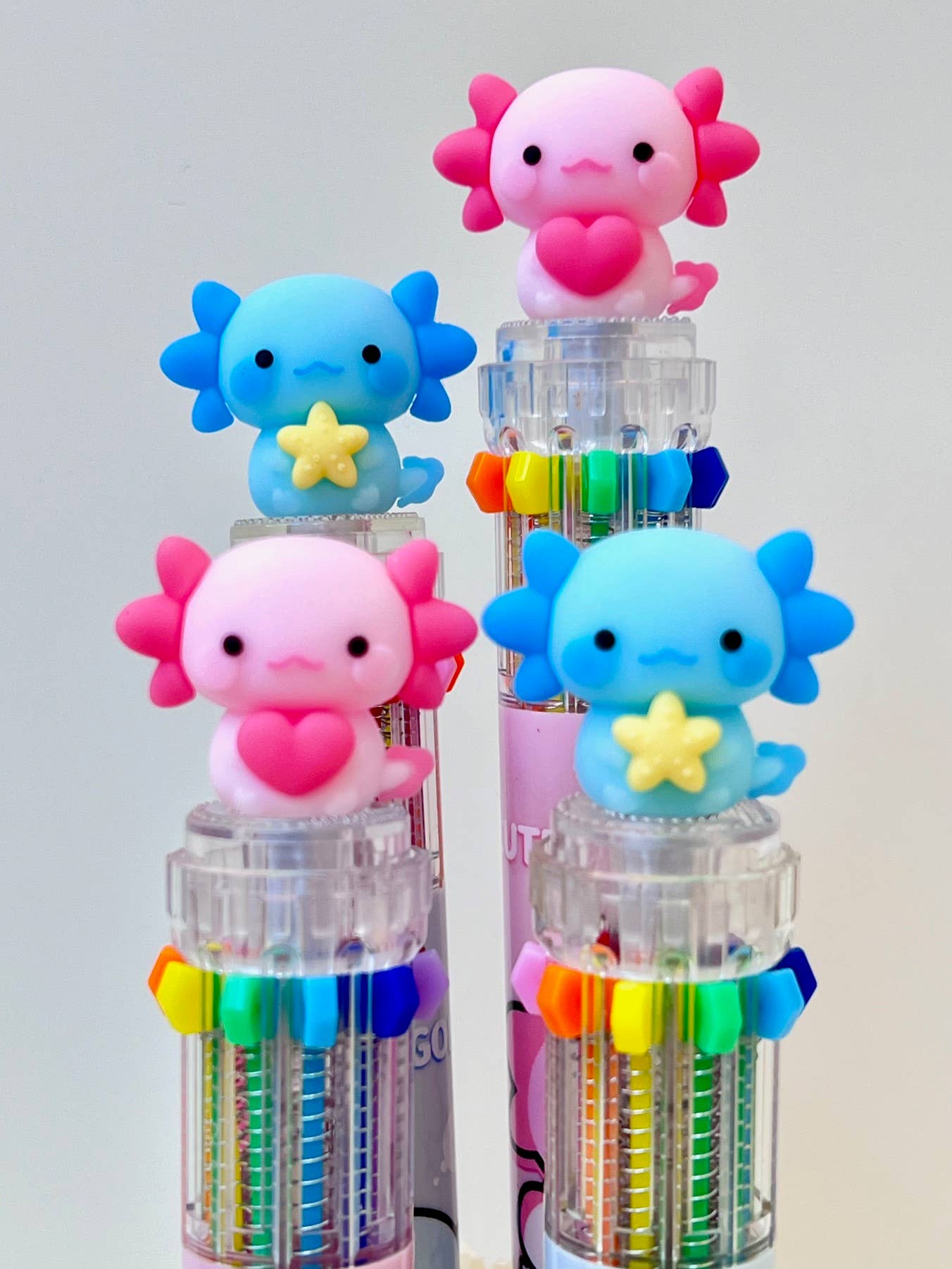 23035 Axolotl 10-Color Retractable Ball Pen-36