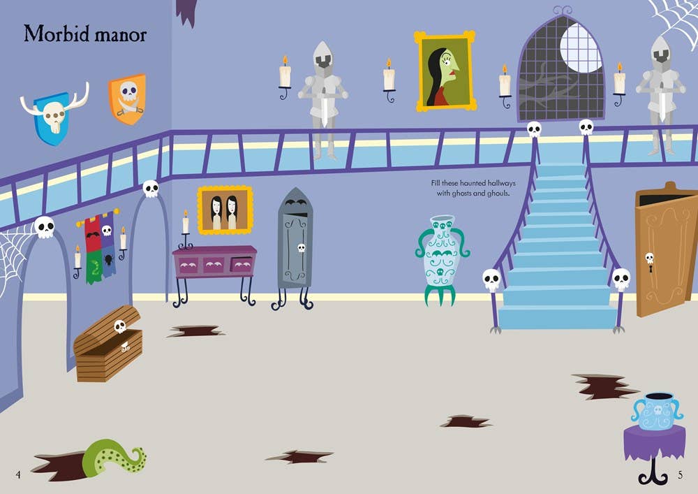 Little First Stickers Halloween : Usborne