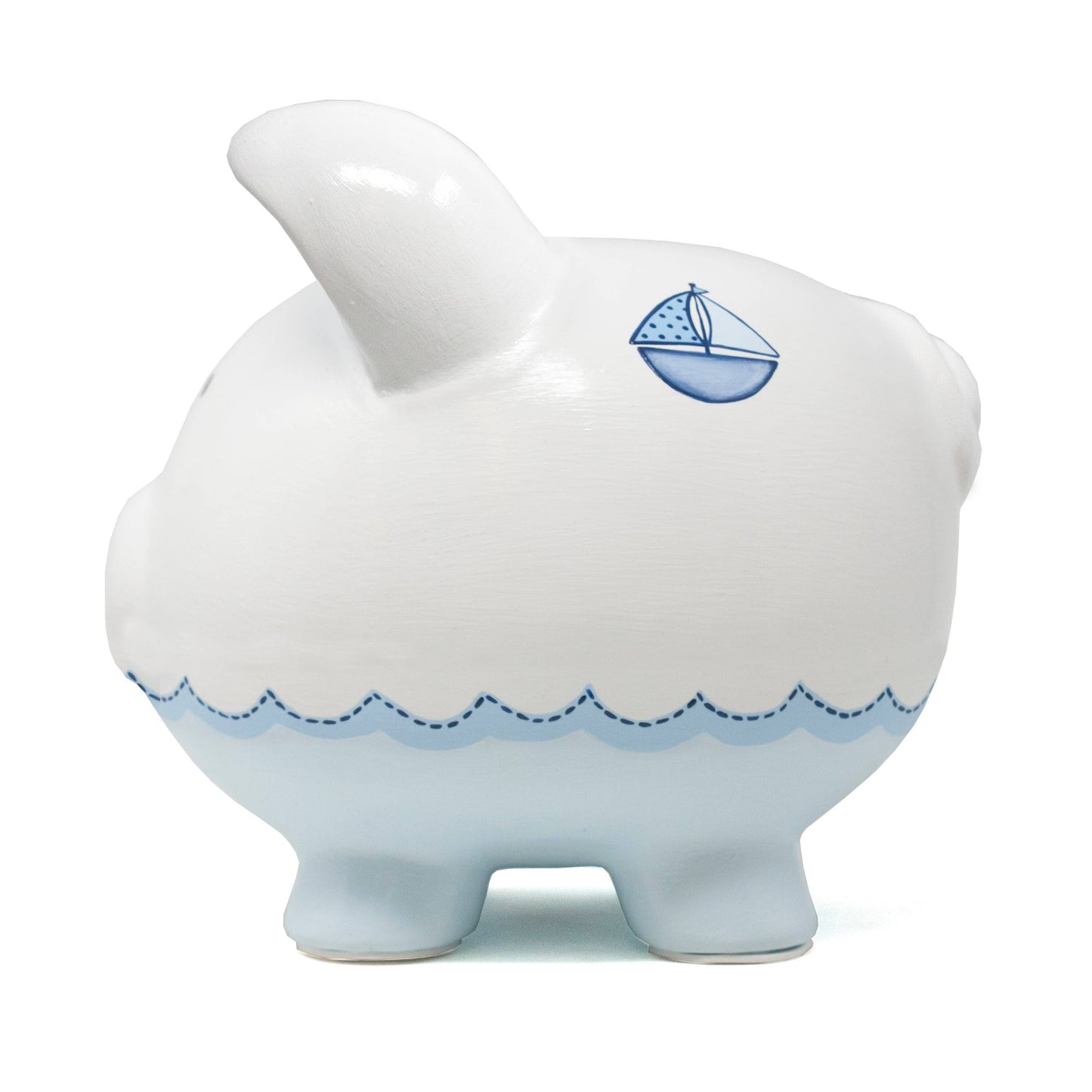 Triple Sailboat Piggy Bank