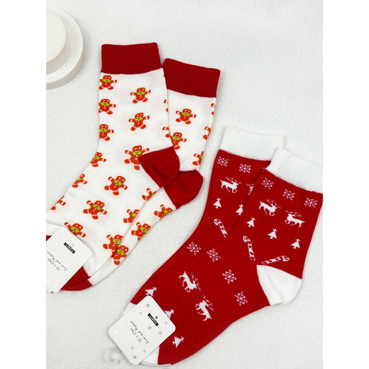 5 Kinds Cute Christmas Theme Socks