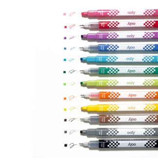Stamp-A-Square: Double-Ended Markers