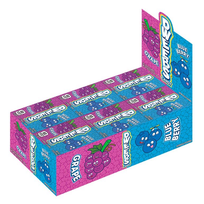 Dweebs Candy Grape & Blueberry 1.6oz, 24ct