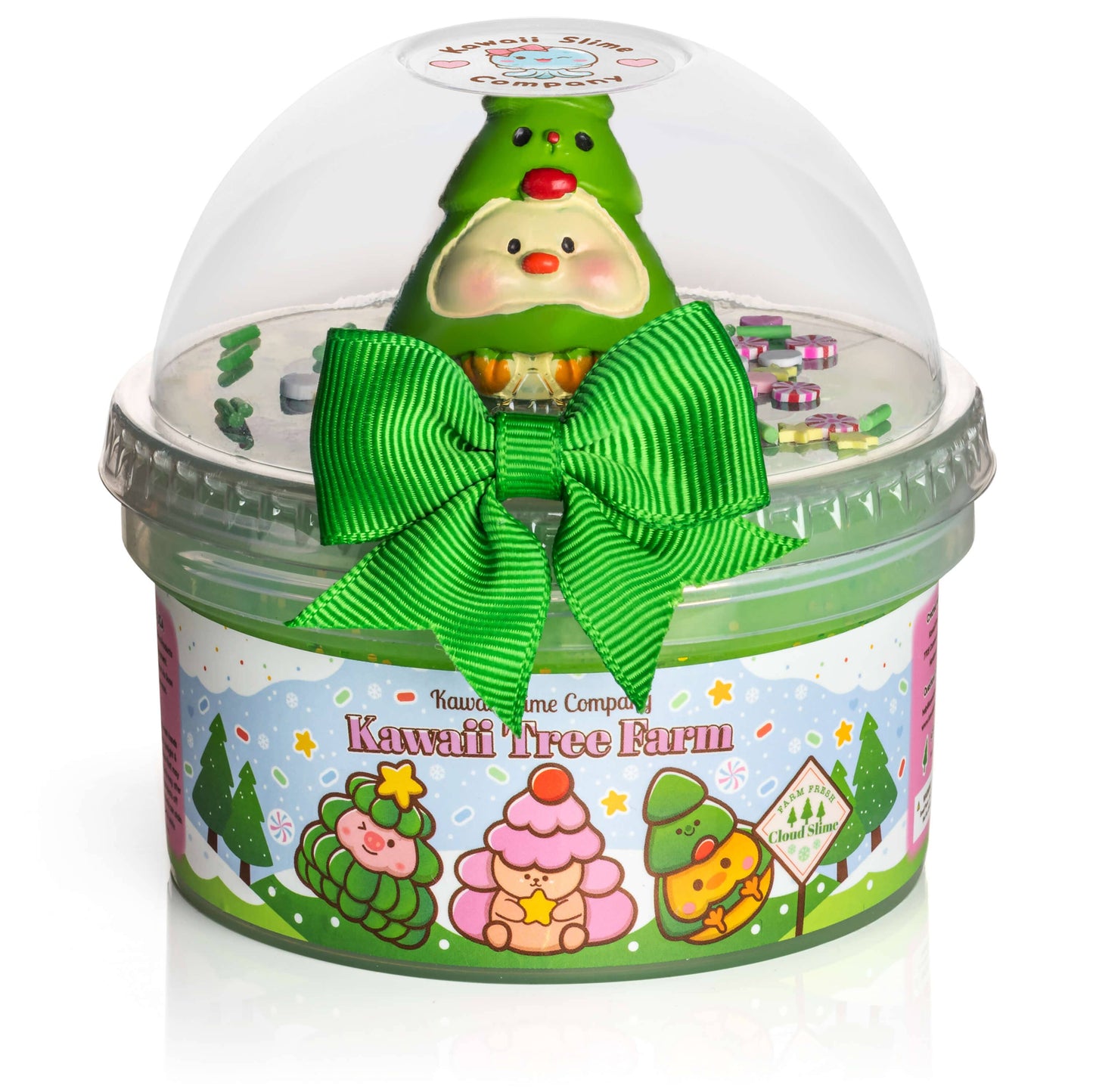 Kawaii Tree Farm Cloud Slime (4pcs/case)