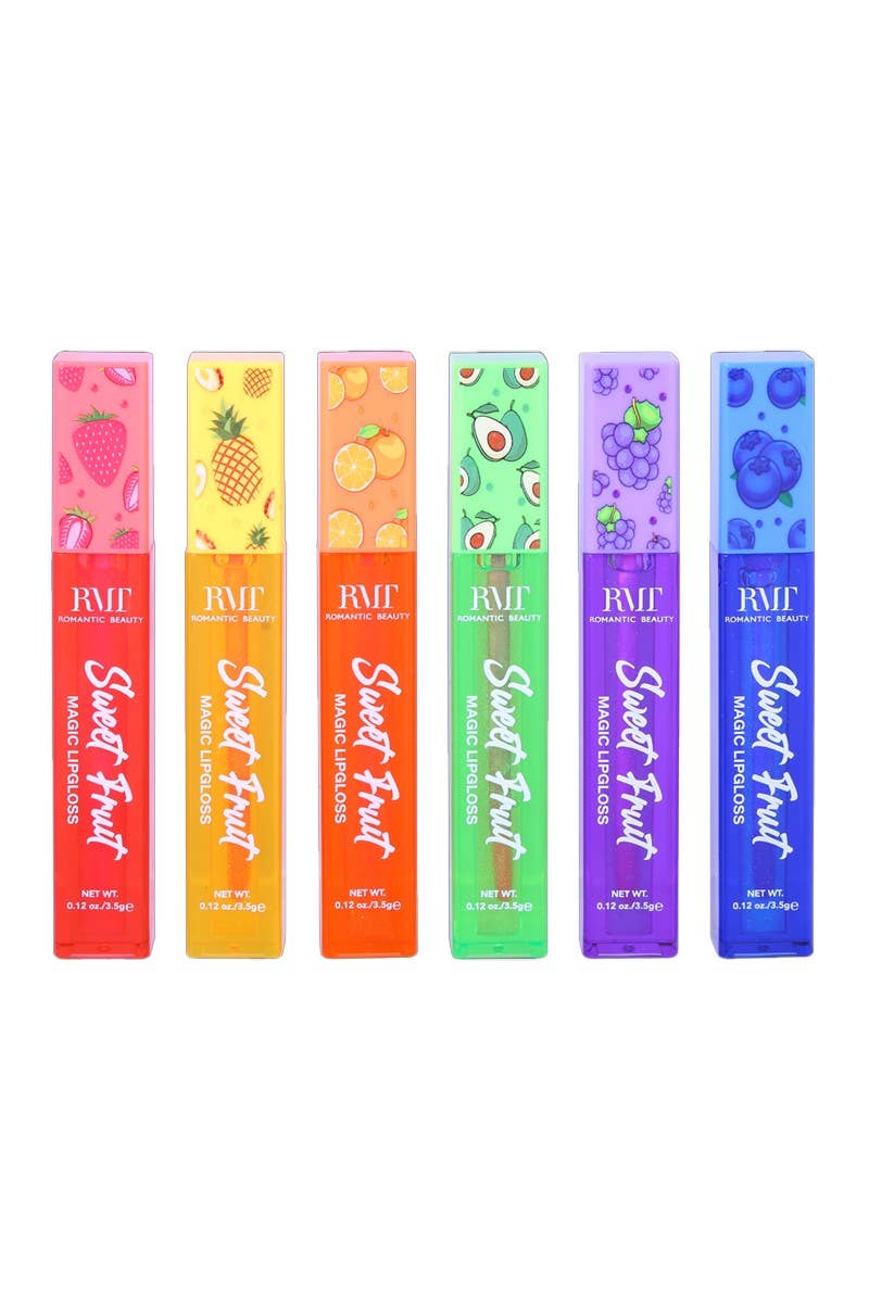 Romantic Beauty L7221 Sweet Fruit Magic Lip Gloss - 24pc