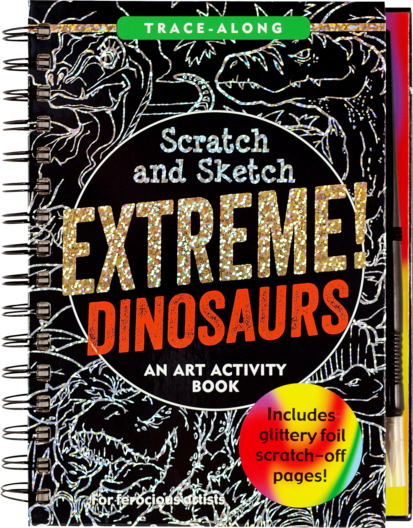 Scratch & Sketch Extreme Dinosaurs (Trace Along)