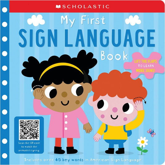 My First Sign Language Book: 25 First Words for Baby