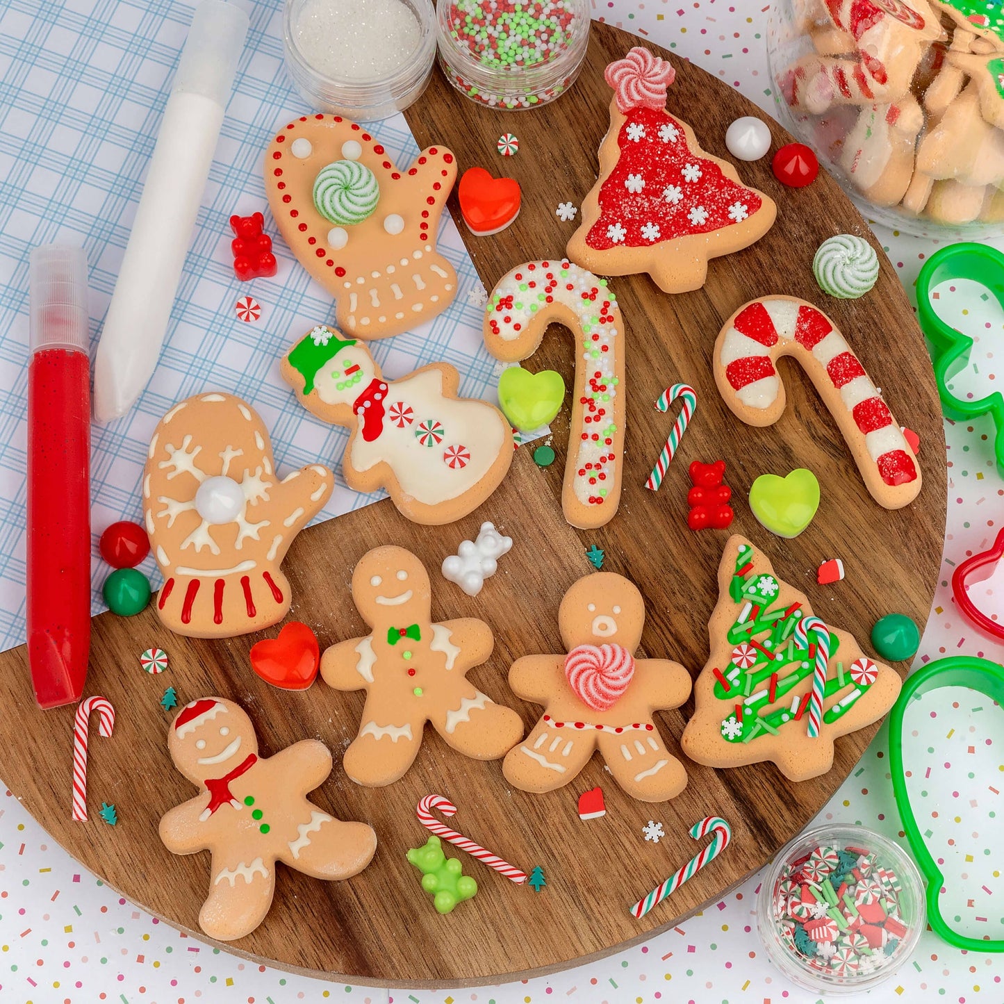 Play & Display Sugar Cookie Deco Dough Set (6pcs/case)