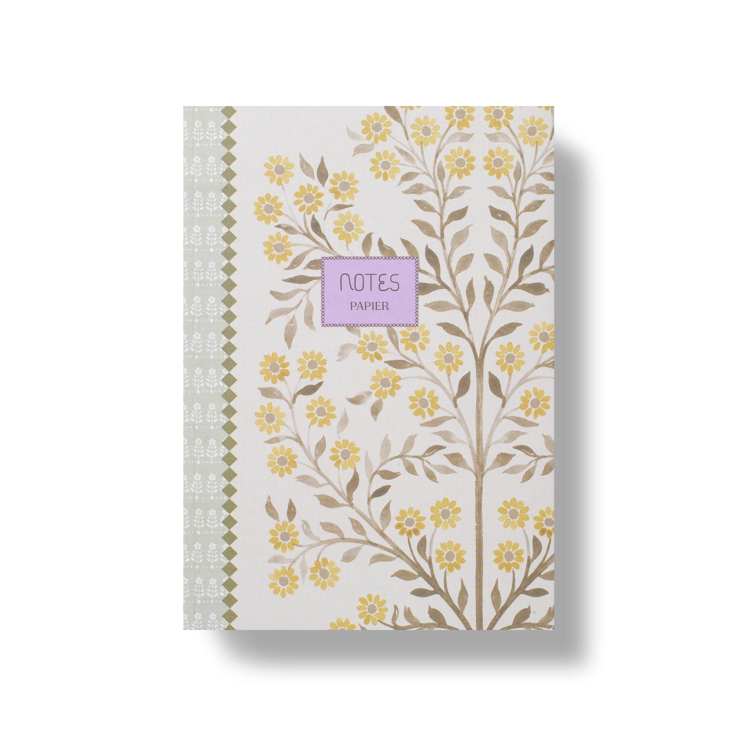Lined Notebook, A5 Softcover - Floral Collage