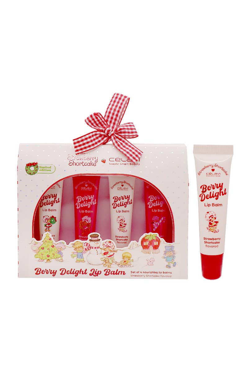 Celavi SS60139H Strawberry Shortcake Berry Lip Balm - 12