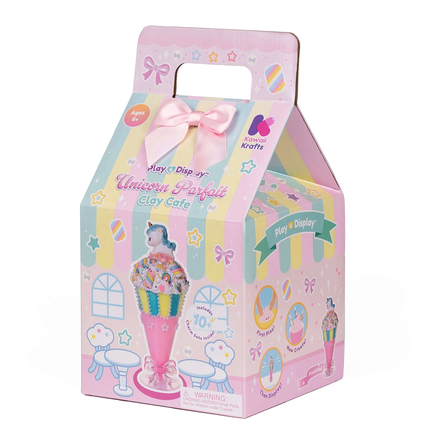 Play & Display Unicorn Parfait Clay Cafe Kit (16pcs/case)