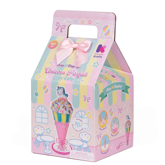 Play & Display Unicorn Parfait Clay Cafe Kit (16pcs/case)