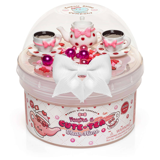 You're a Cute Tea Clear Signature Dome™ Slime (4pcs/case)