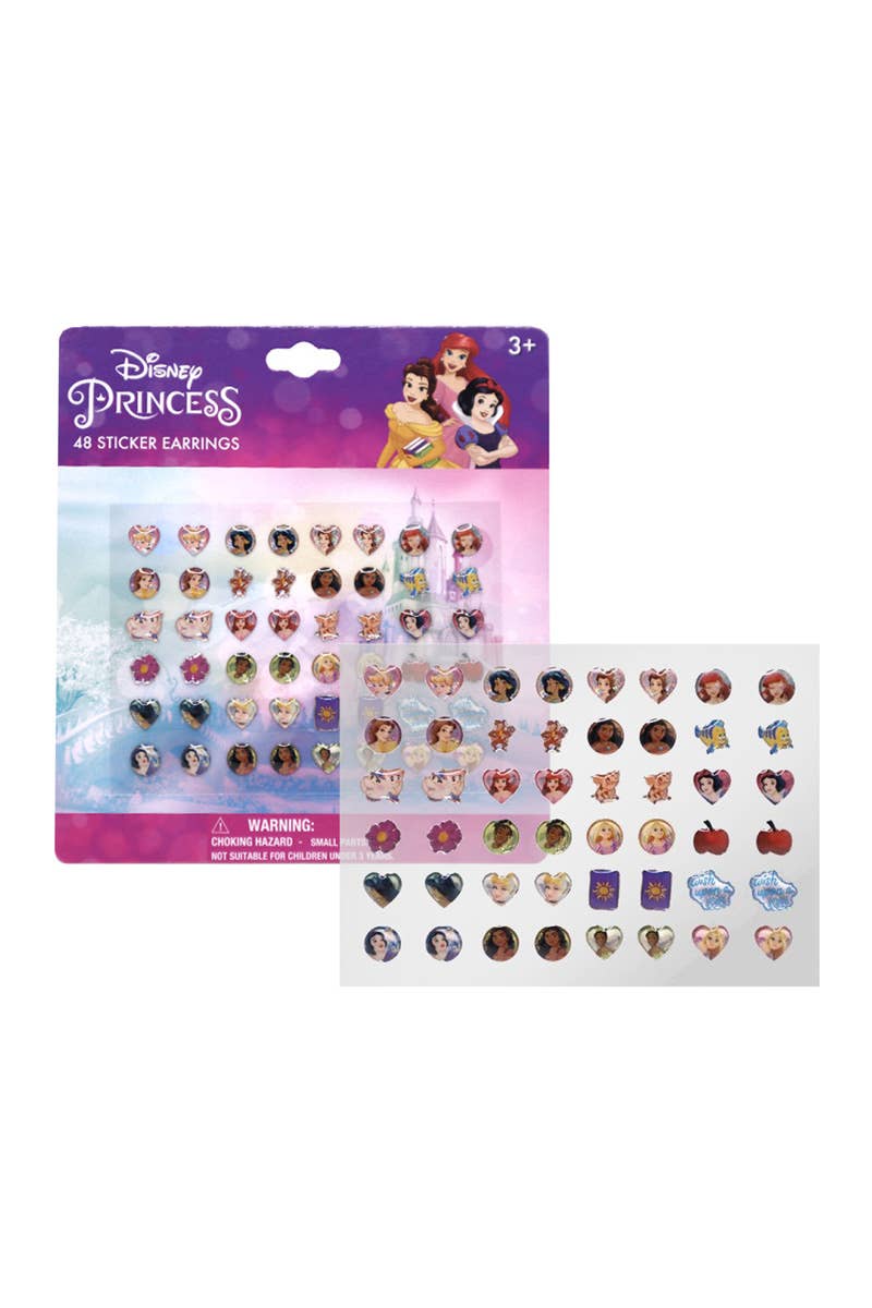 UPD P24SE Disney Princess 24 Pairs Sticker Earrings - 12set
