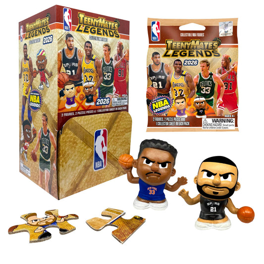 TeenyMates Legends NBA 2026 Players–32-Pack Counter Display