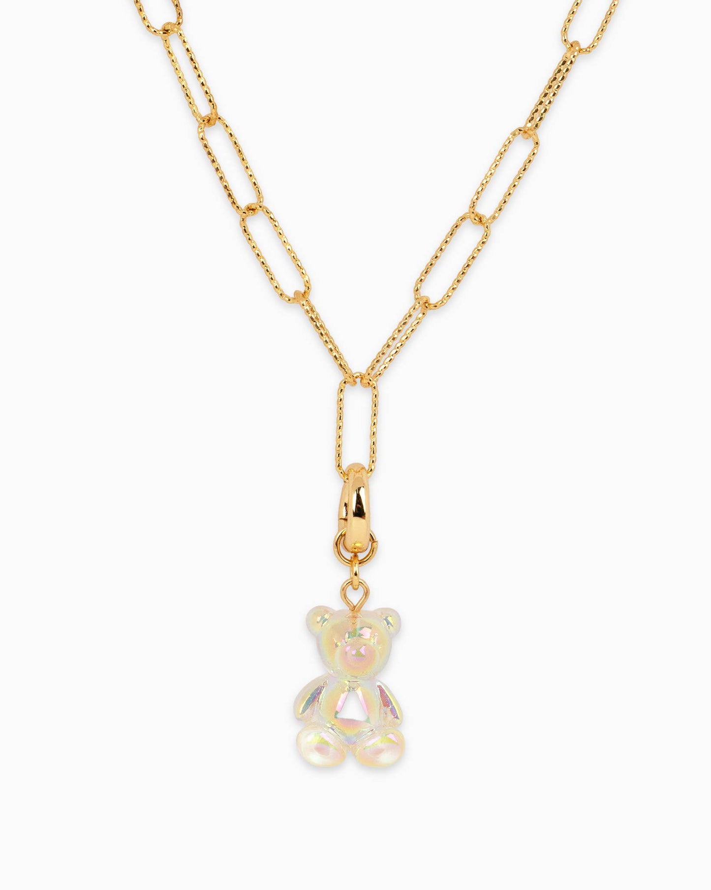 Transparent Resin Gummy Bear Jewelry Charm