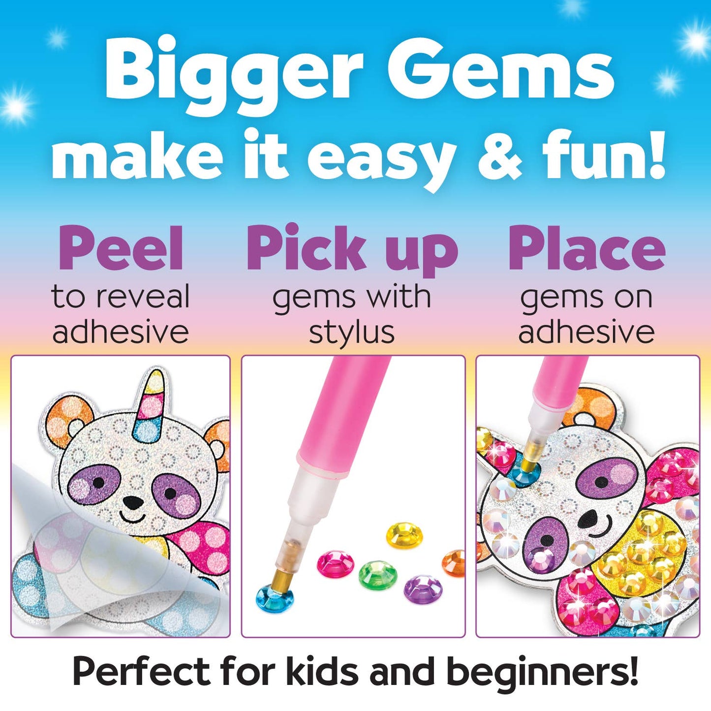 Big Gem Diamond Painting – Magical DIY Craft for Kids
