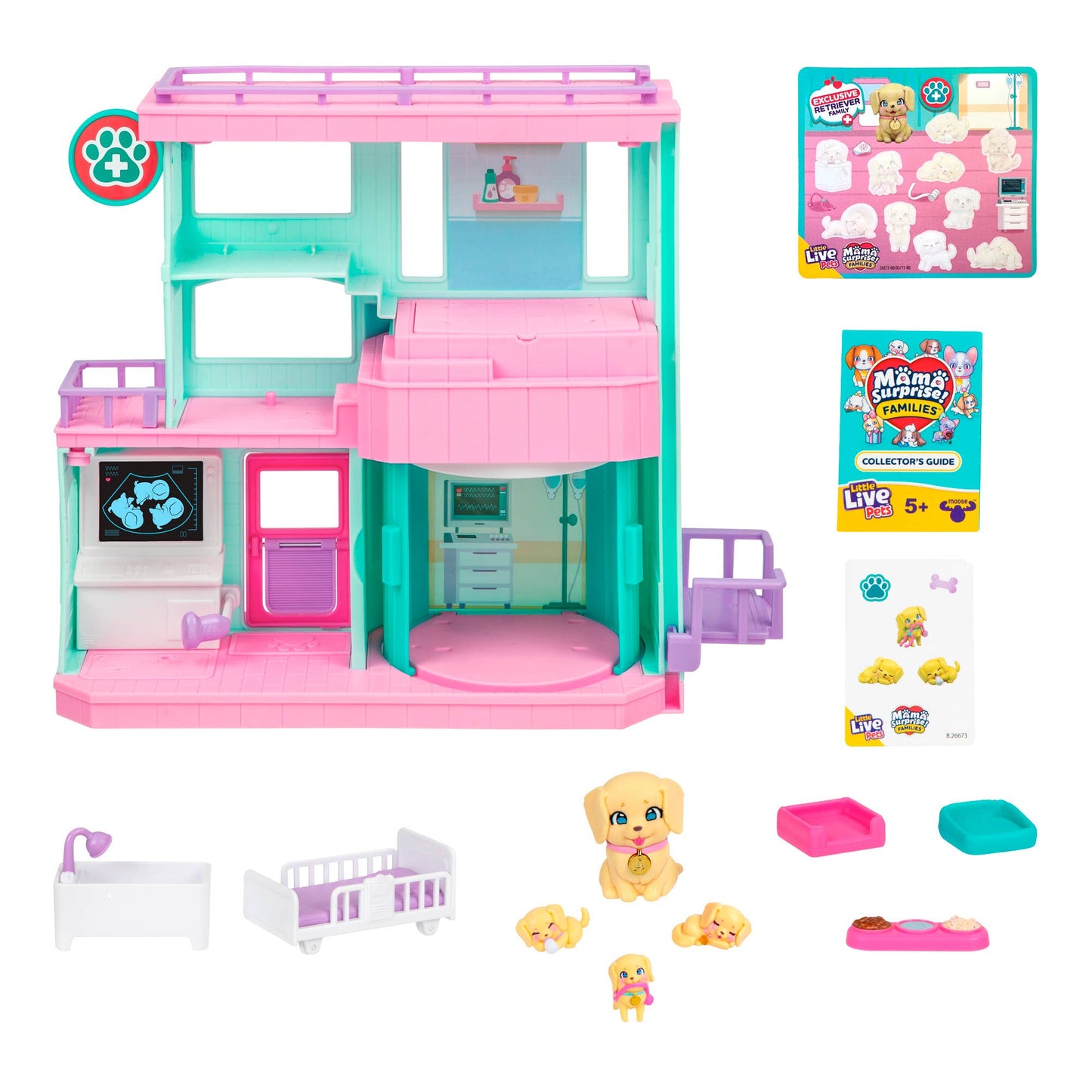 Moose Toys - Little Live Pets Mama Surprise Vet Playset