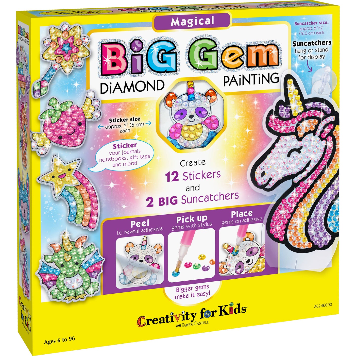 Big Gem Diamond Painting – Magical DIY Craft for Kids