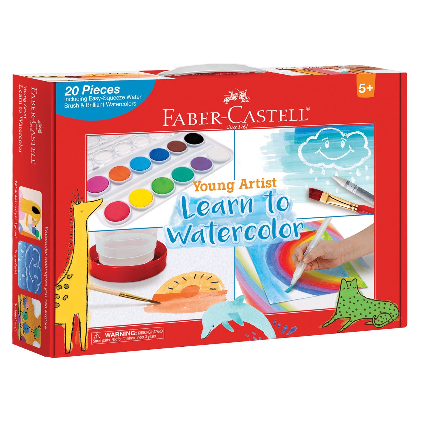 Young Artist Learn to Watercolor Art Set for Kids