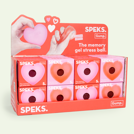 Gump Valentine's Day Love Hearts Memory Gell Stress Ball
