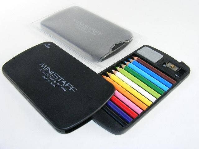 12 Mini Pencils in Card