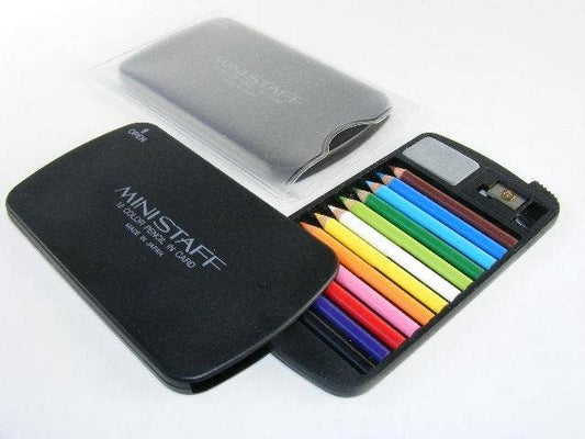 12 Mini Pencils in Card