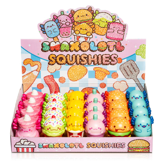 Snaxolotl Mini Squishy Toys PDQ (24pcs/case)