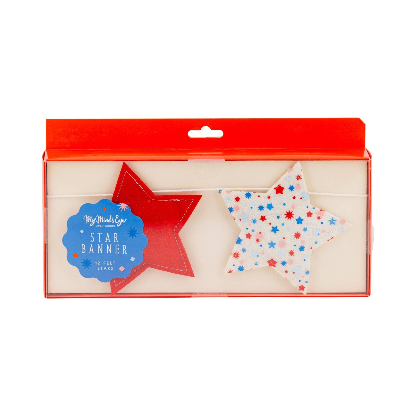 PLHB221 - Puffy Felt Star Banner
