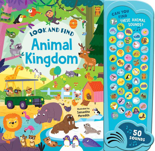 Animal Kingdom: 50 Button Sound Book by