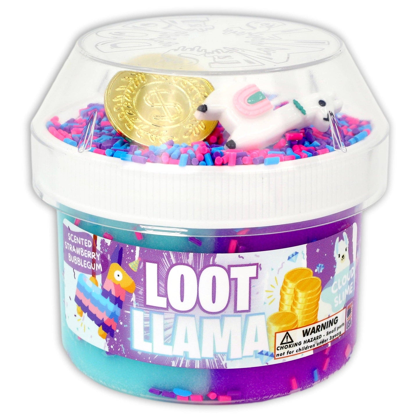Loot Llama - Cloud Textured Slime