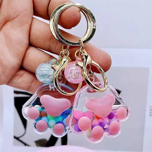 12097 Paw Floaty Key Charms