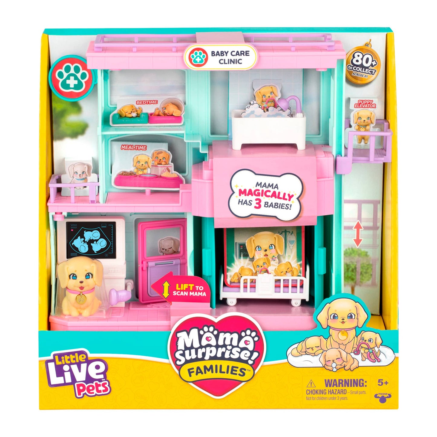 Moose Toys - Little Live Pets Mama Surprise Vet Playset