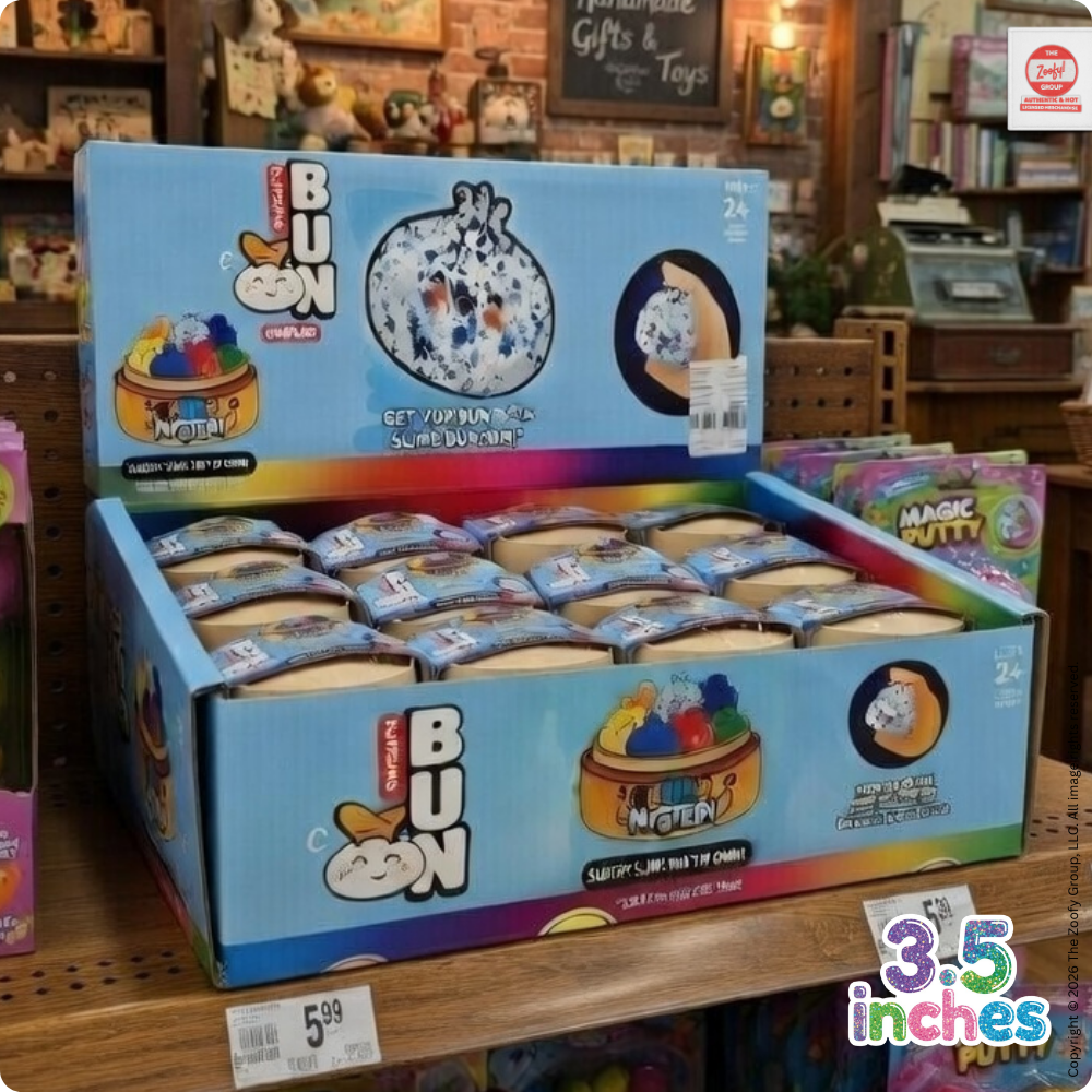 Mystery Tie & Dye Dumpling Mini Squishies - 12pc PDQ (3.5")