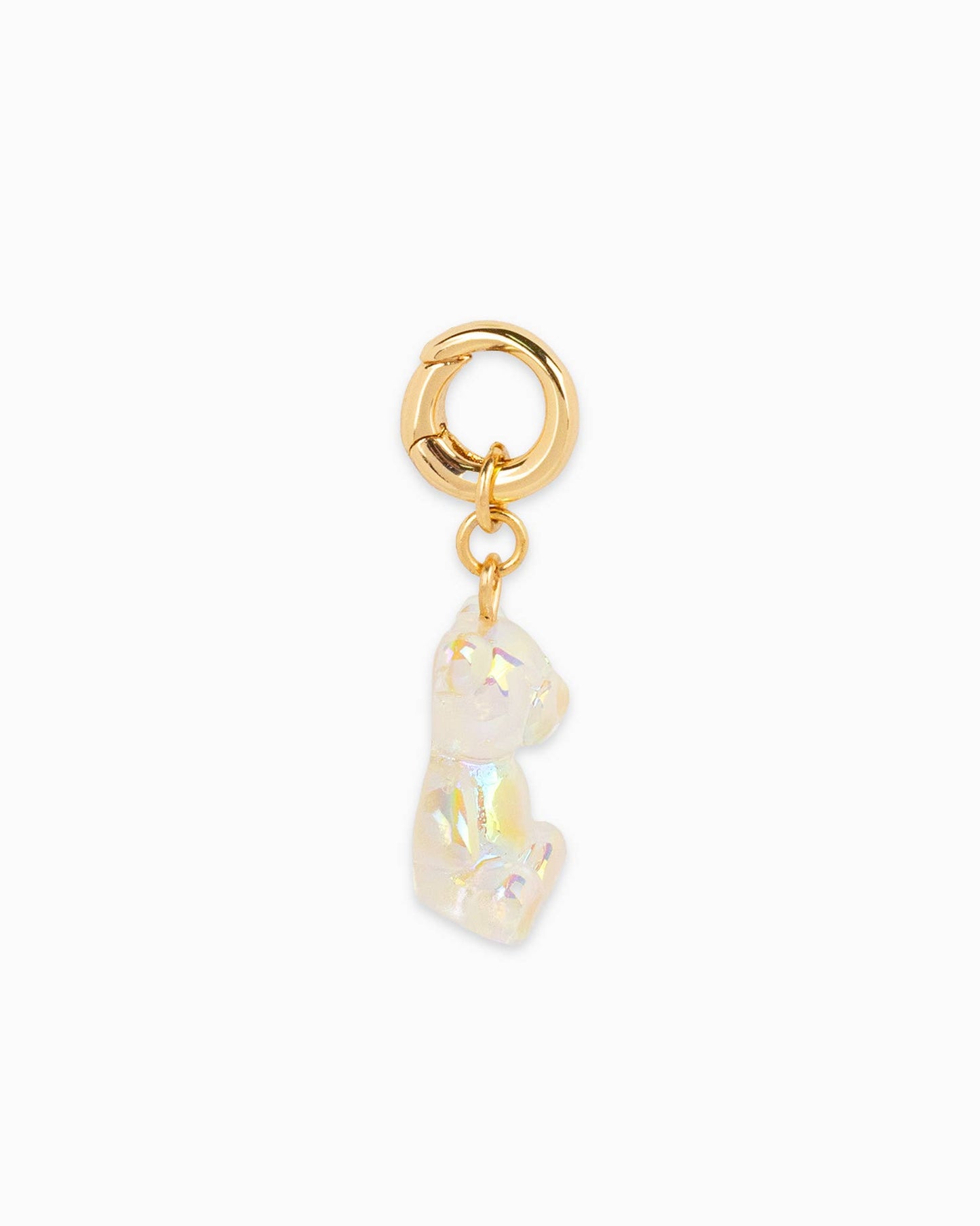 Transparent Resin Gummy Bear Jewelry Charm