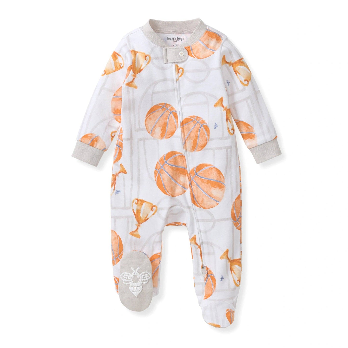 Basketball Court Organic Cotton Sleep & Play