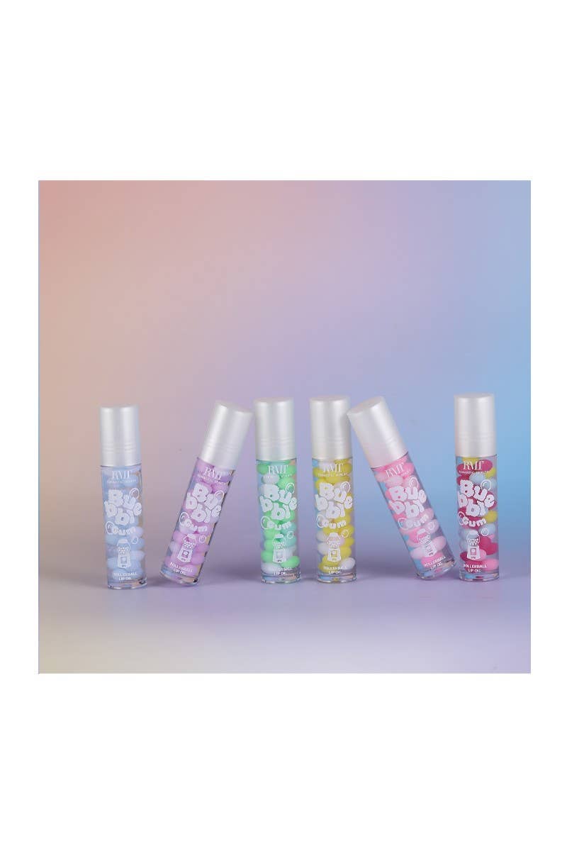 Romantic Beauty LO-8450 Bubble Gum Rollerball Lip Oil -24 pc
